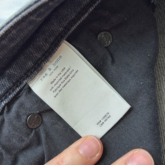 Rag & Bone Nina High Rise Shorts - Picture 7 of 7